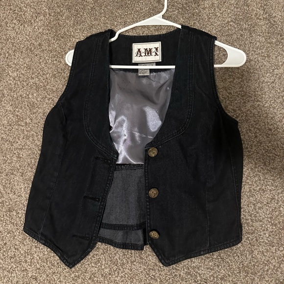 DENIM VEST - Picture 2 of 3